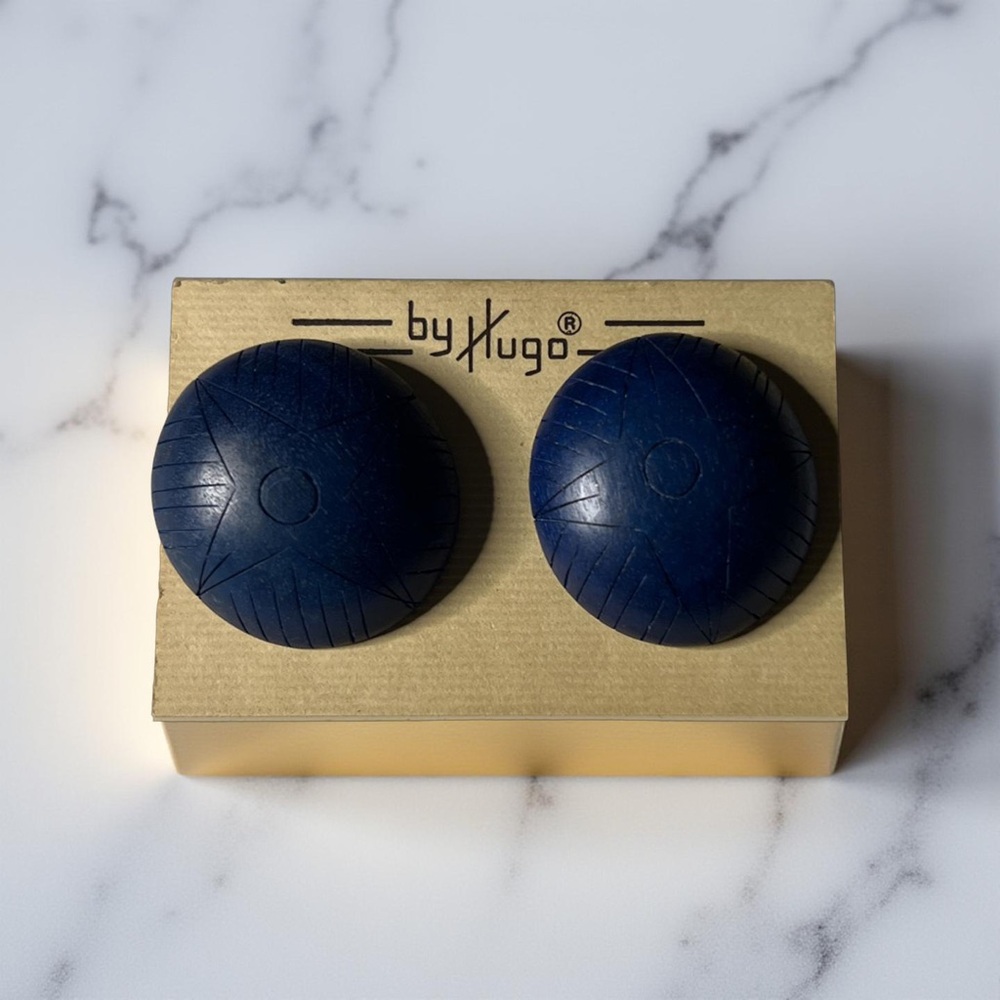 HUGO Deep Blue Decorative Spheres
